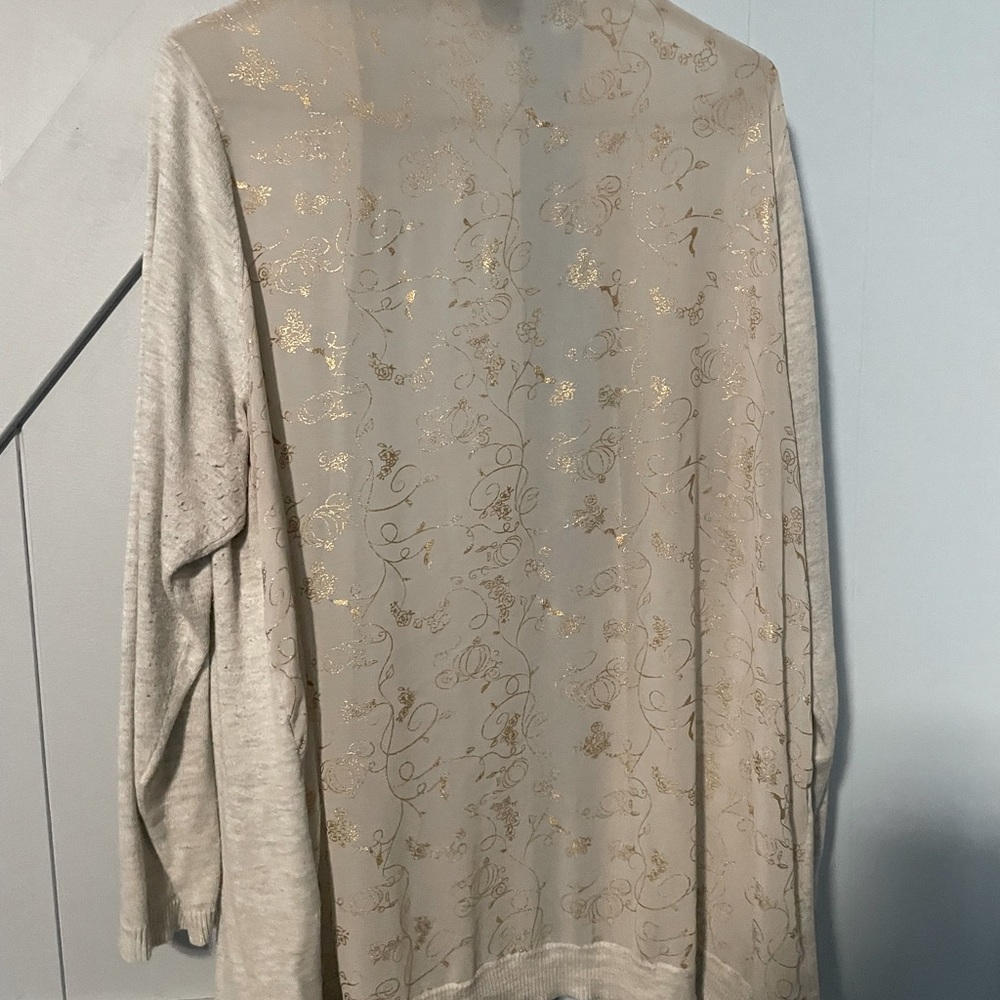 Torrid Disney Cinderella Cardigan EUC size 1